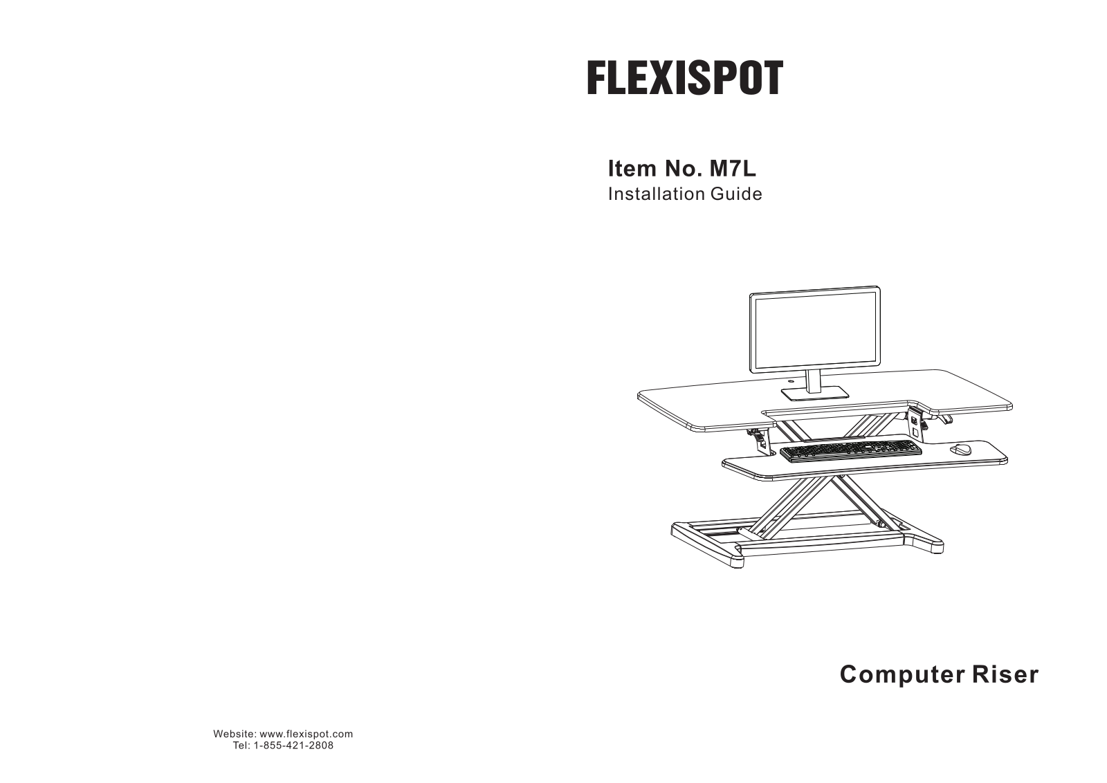 FlexiSpot M7L User Manual