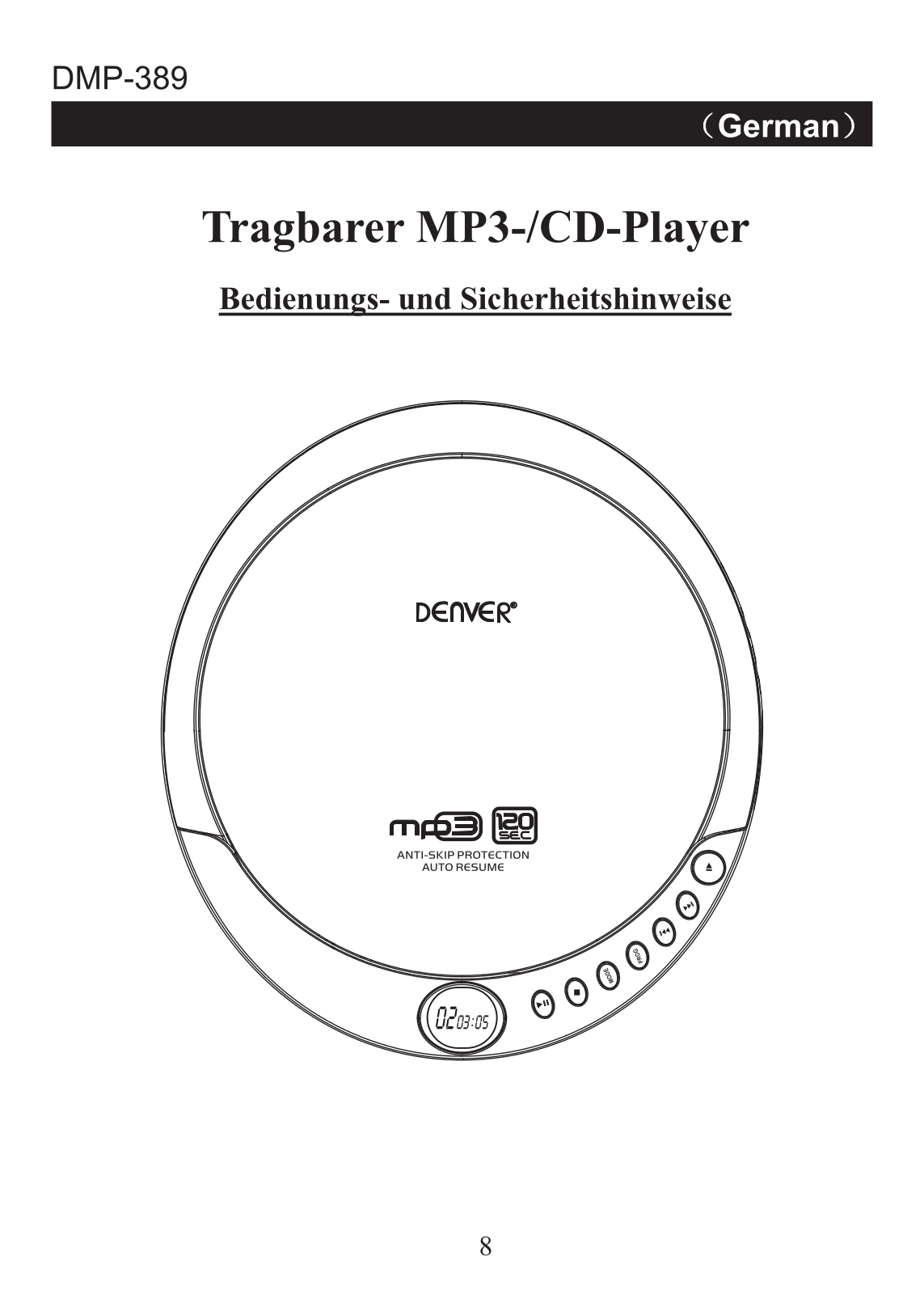 Denver DMP-389 User Guide