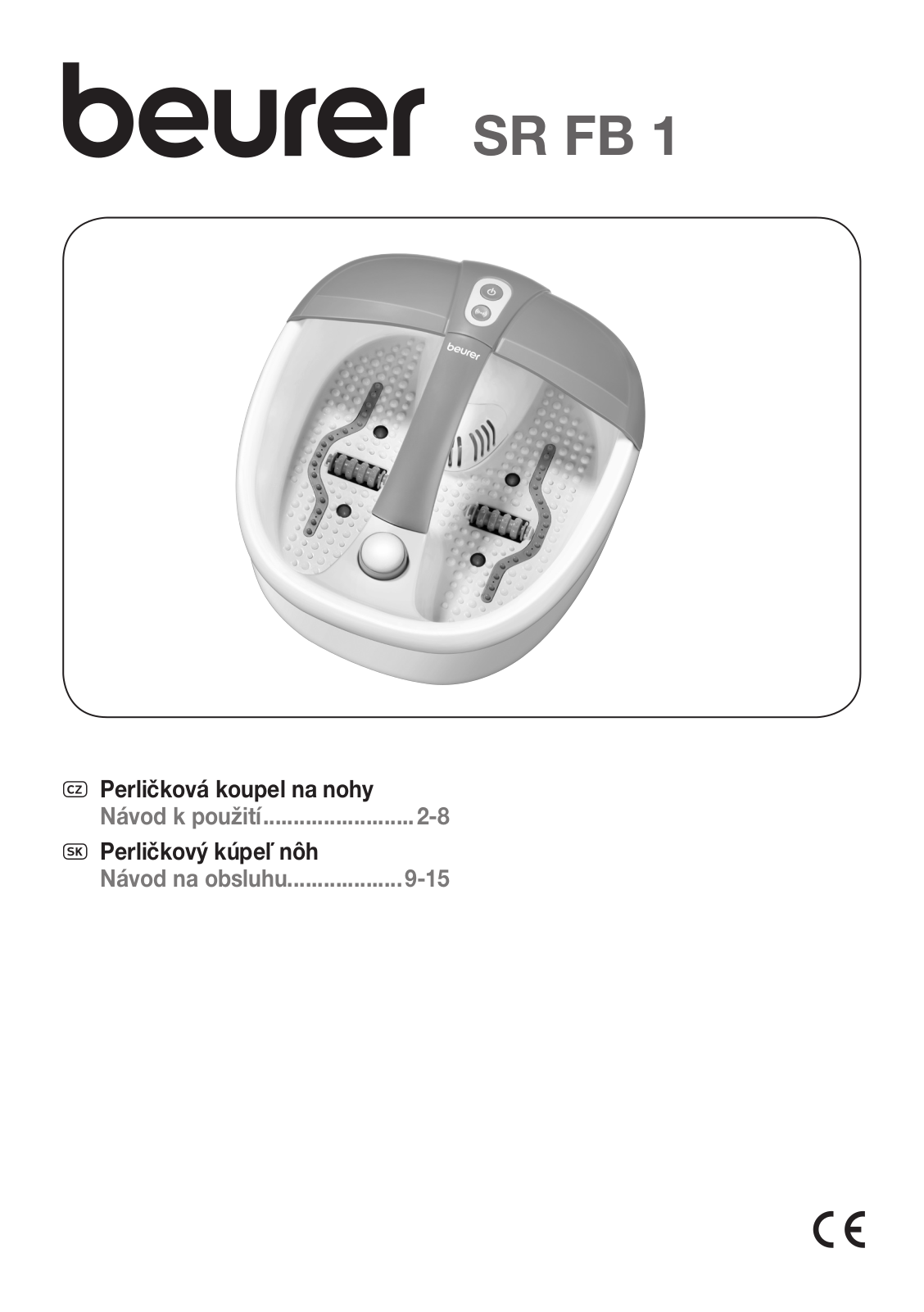 Beurer SRFB1 User Manual