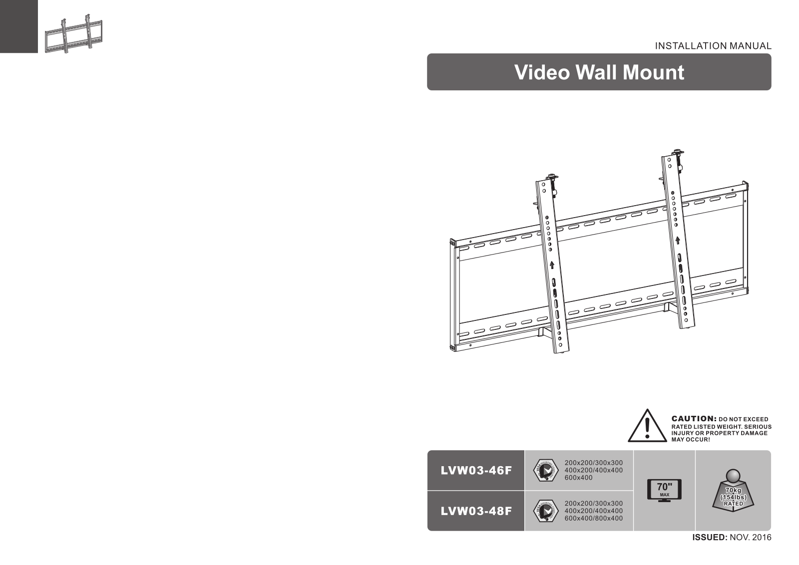 D2G LVW03-46F, LVW03-48F User Manual