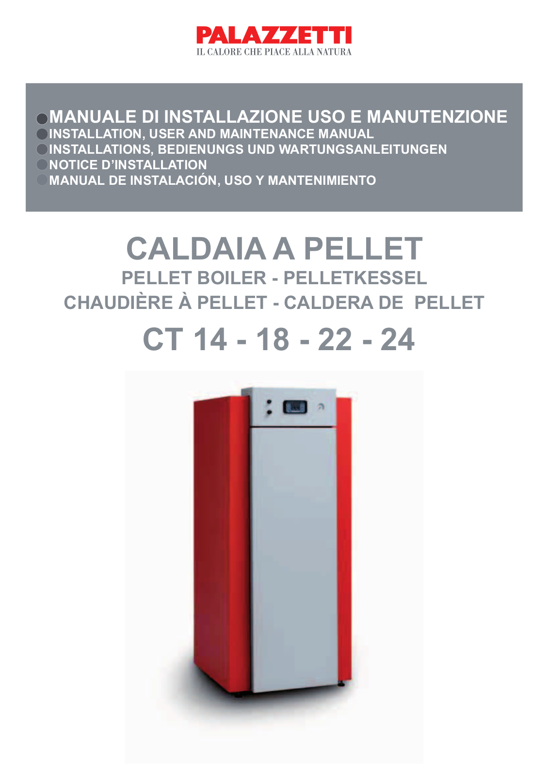 Palazzetti CT 14, CT 18, CT 22, CT 24 Maintenance Manual - ManualMachine.com