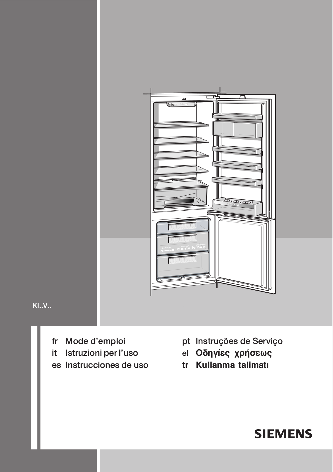 SIEMENS KI34VA50 User Manual