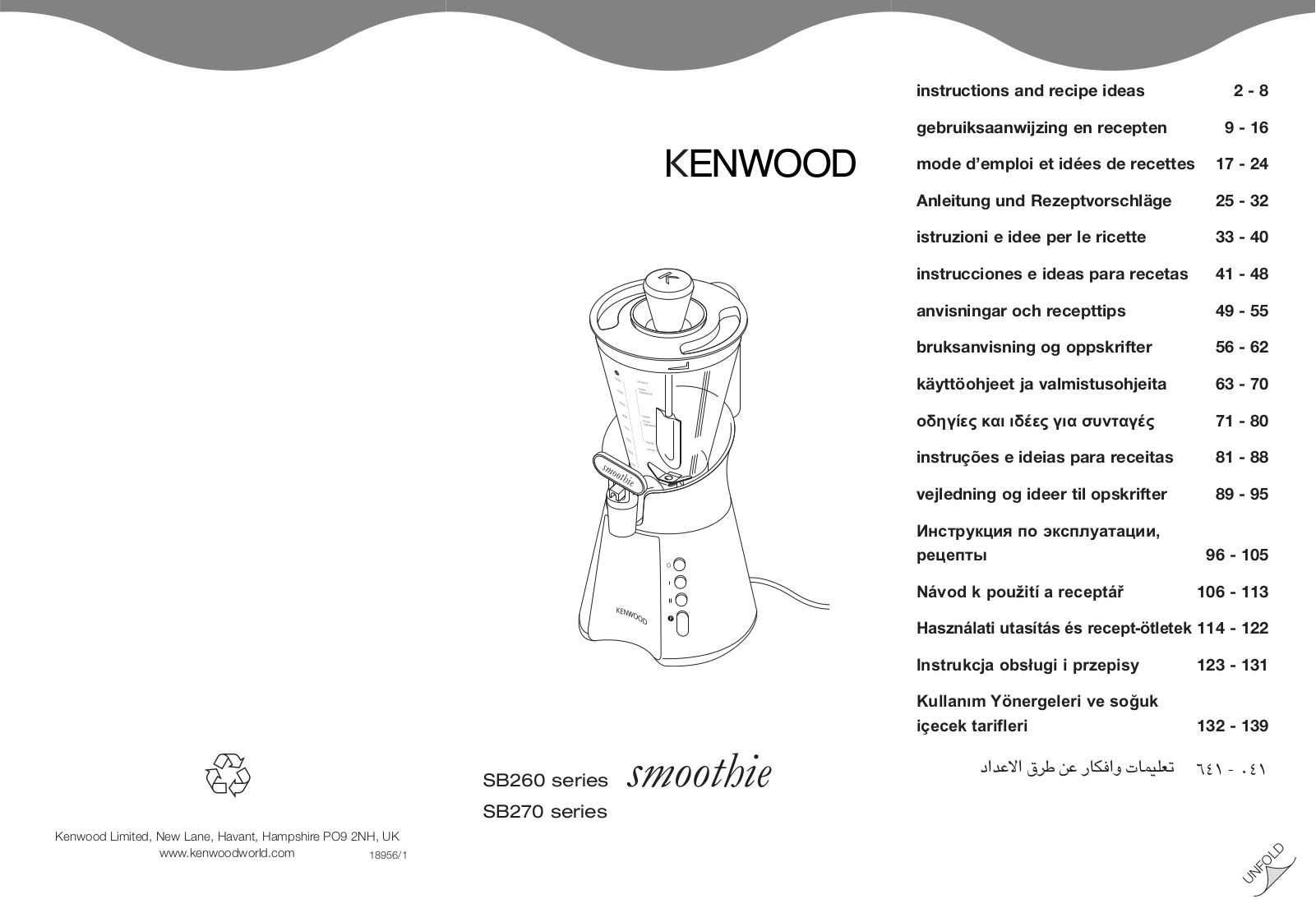 KENWOOD SB 277 User Manual