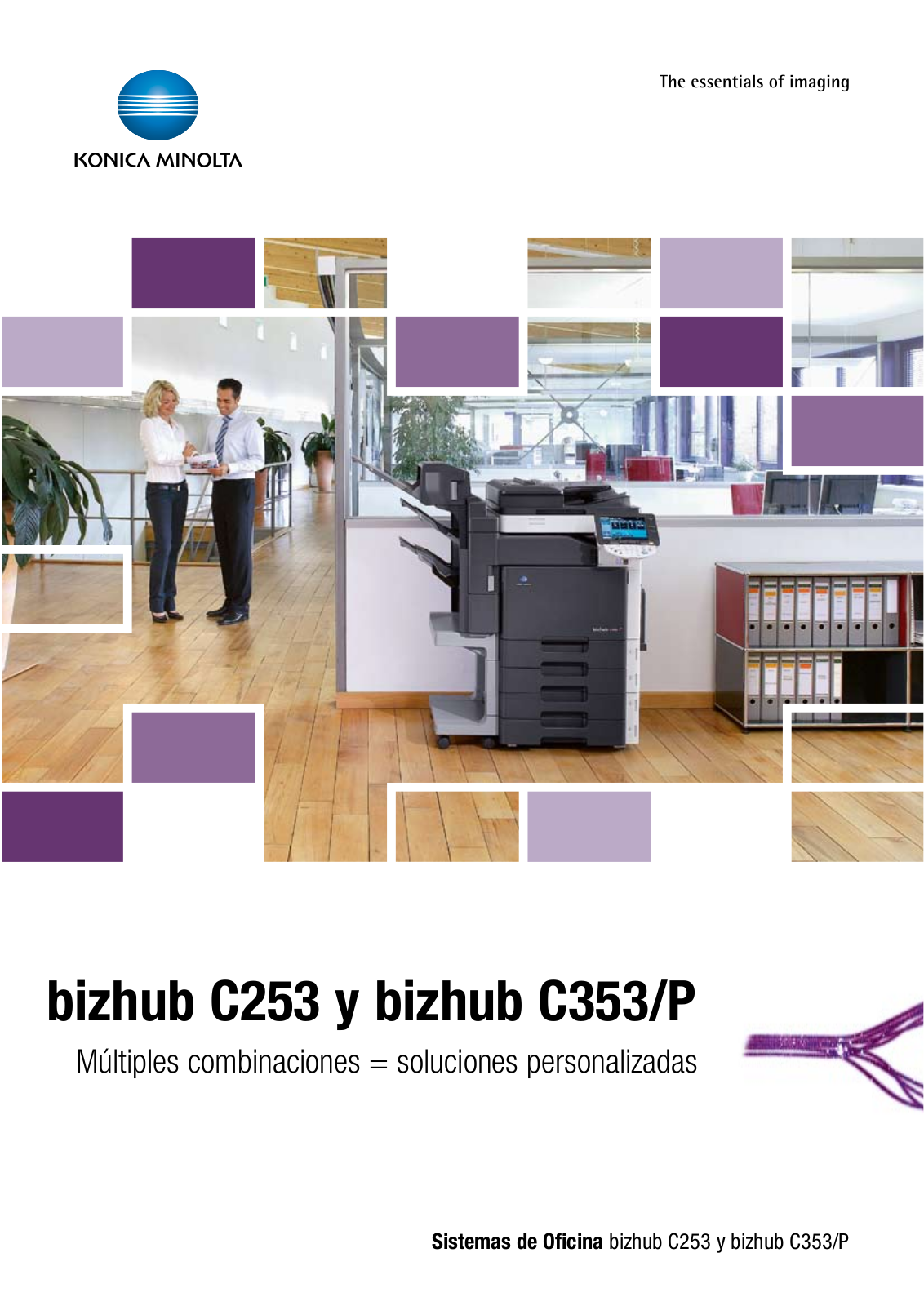 Konica minolta BIZHUB C253, BIZHUB C353, BIZHUB C353P Brochure