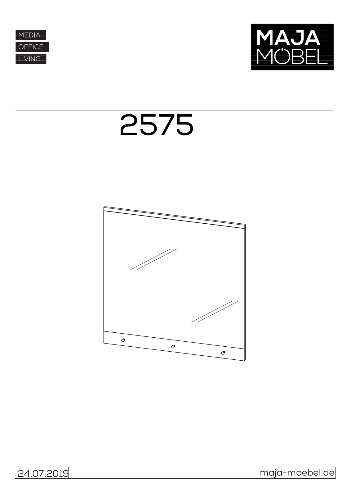 Maja Mobel 2575 Assembly instructions - ManualMachine.com