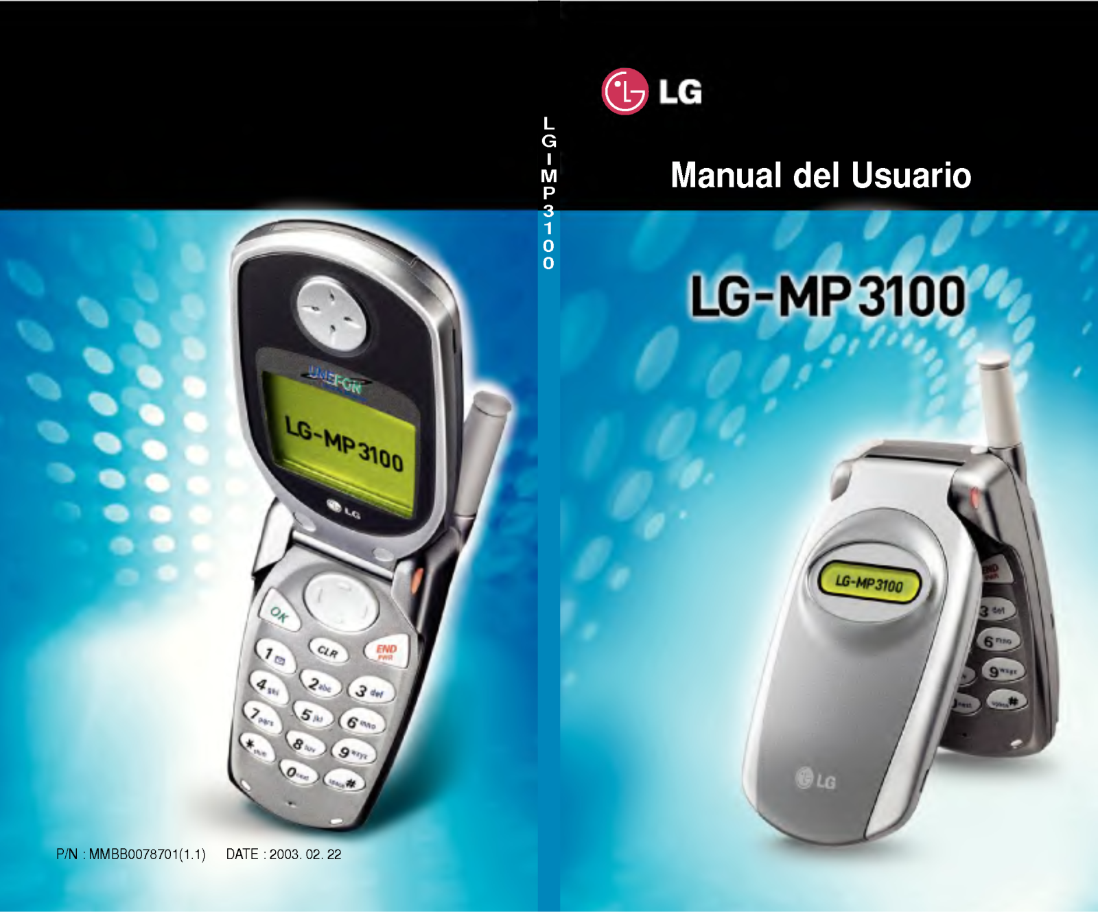 LG MP-3100 User Manual