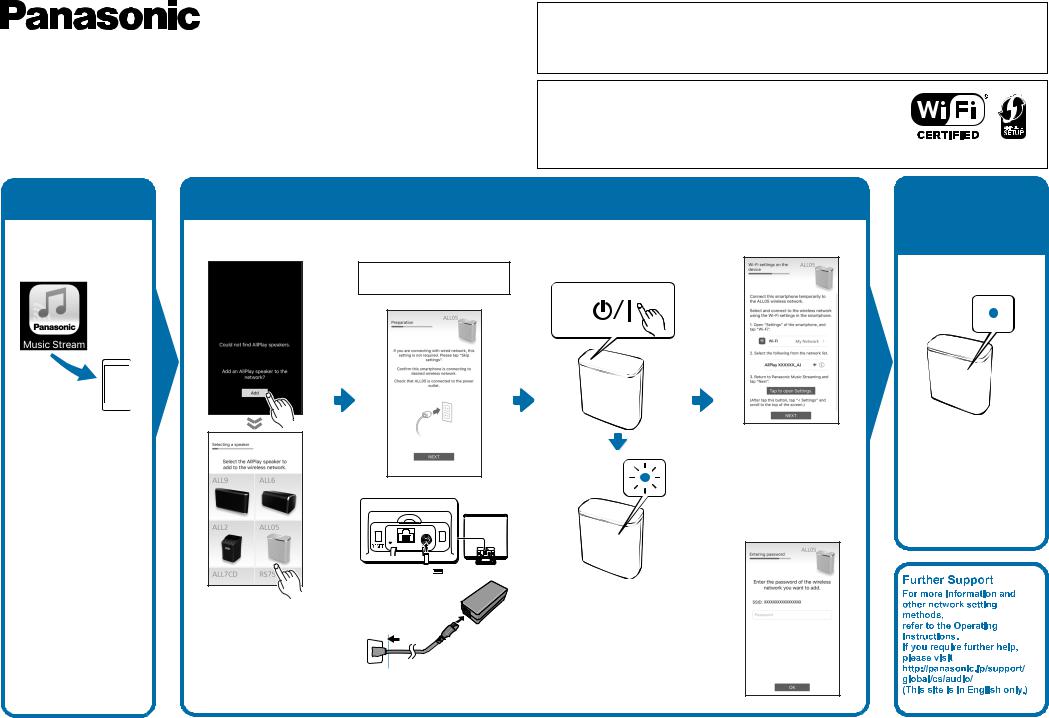 Panasonic SC-ALL05 User Manual