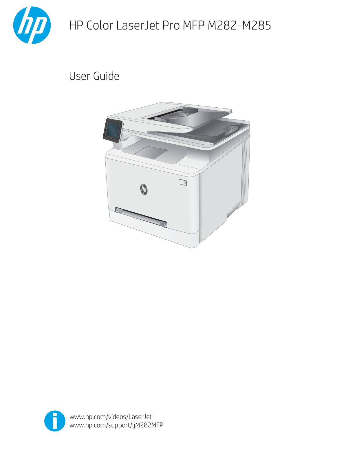 HP Color LaserJet Pro M283fdw User Manual