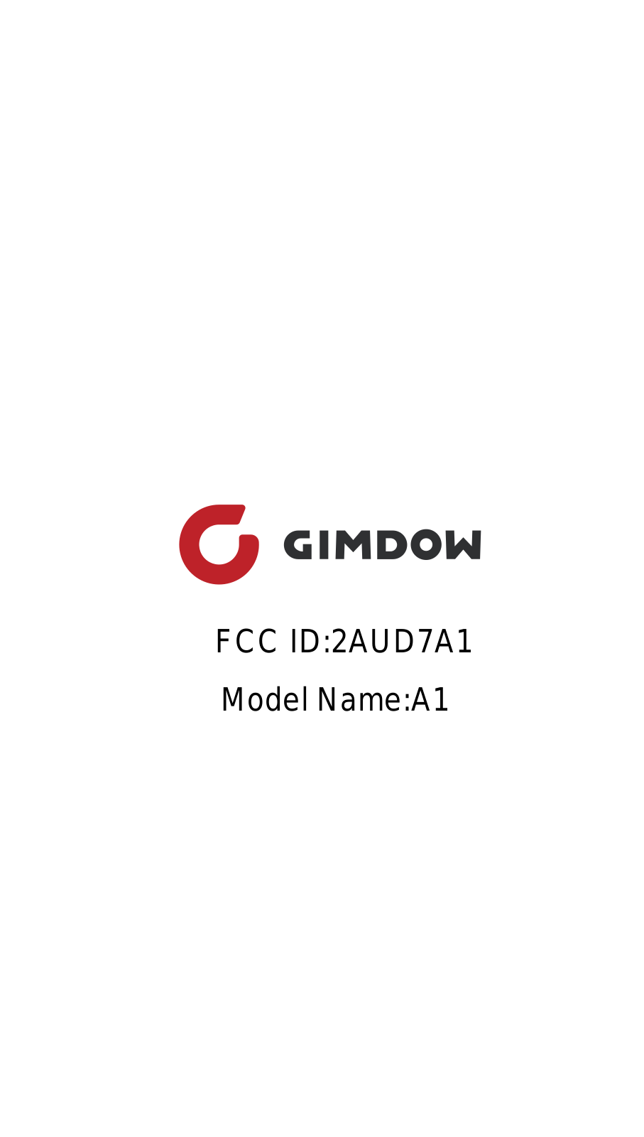 Gimdow A1 User Manual