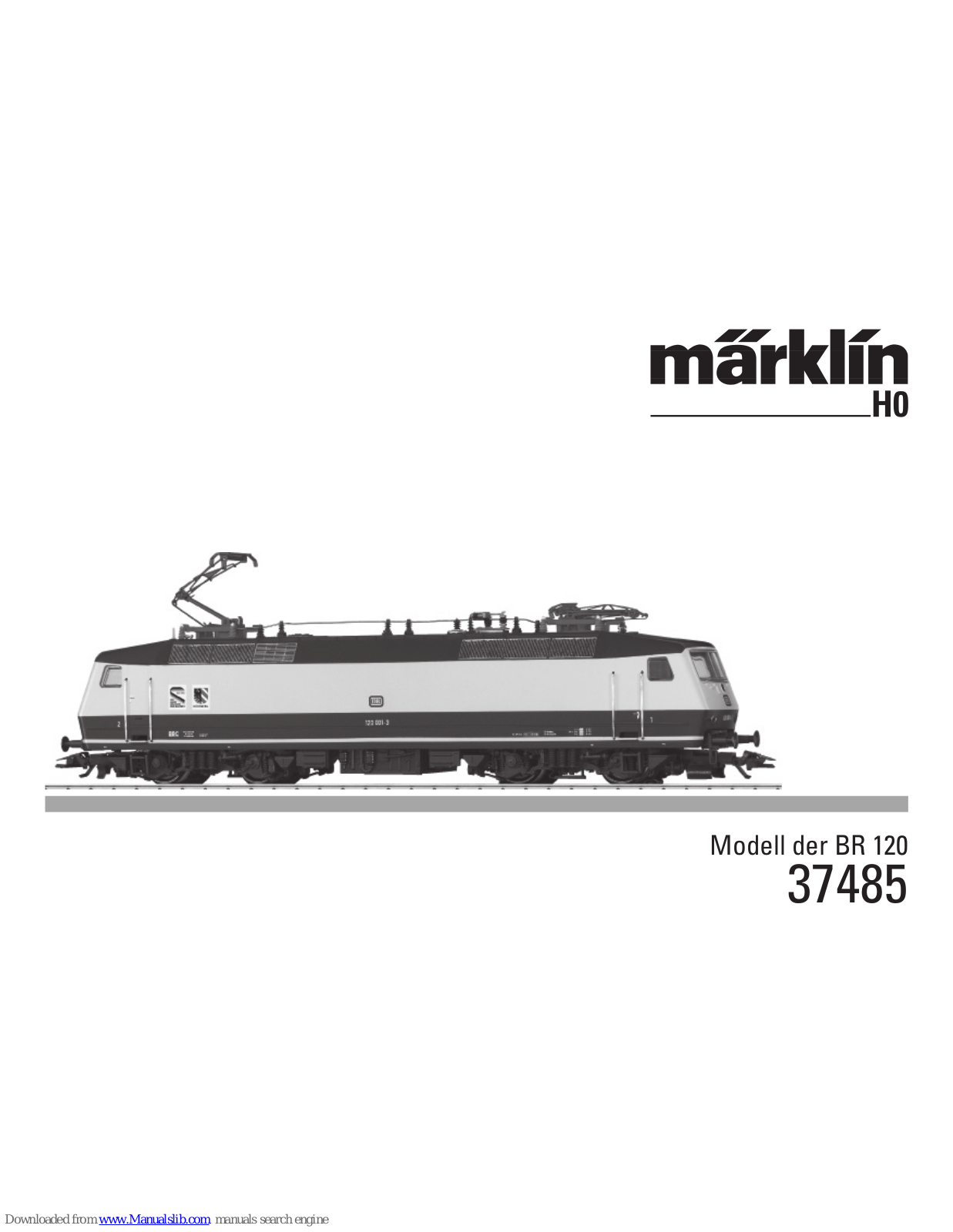 marklin 37485, 37542 Instruction Manual