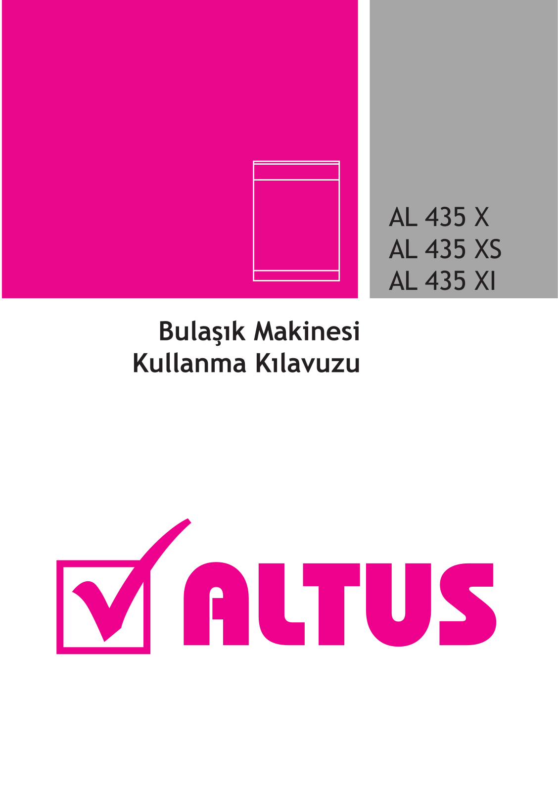 Altus AL 435 X, AL 435 XS, AL 435 XI User manual