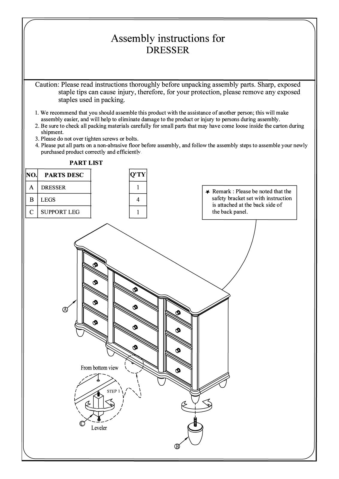 Alcott Hill ALCT5496 Installation & Assembly - ManualMachine.com