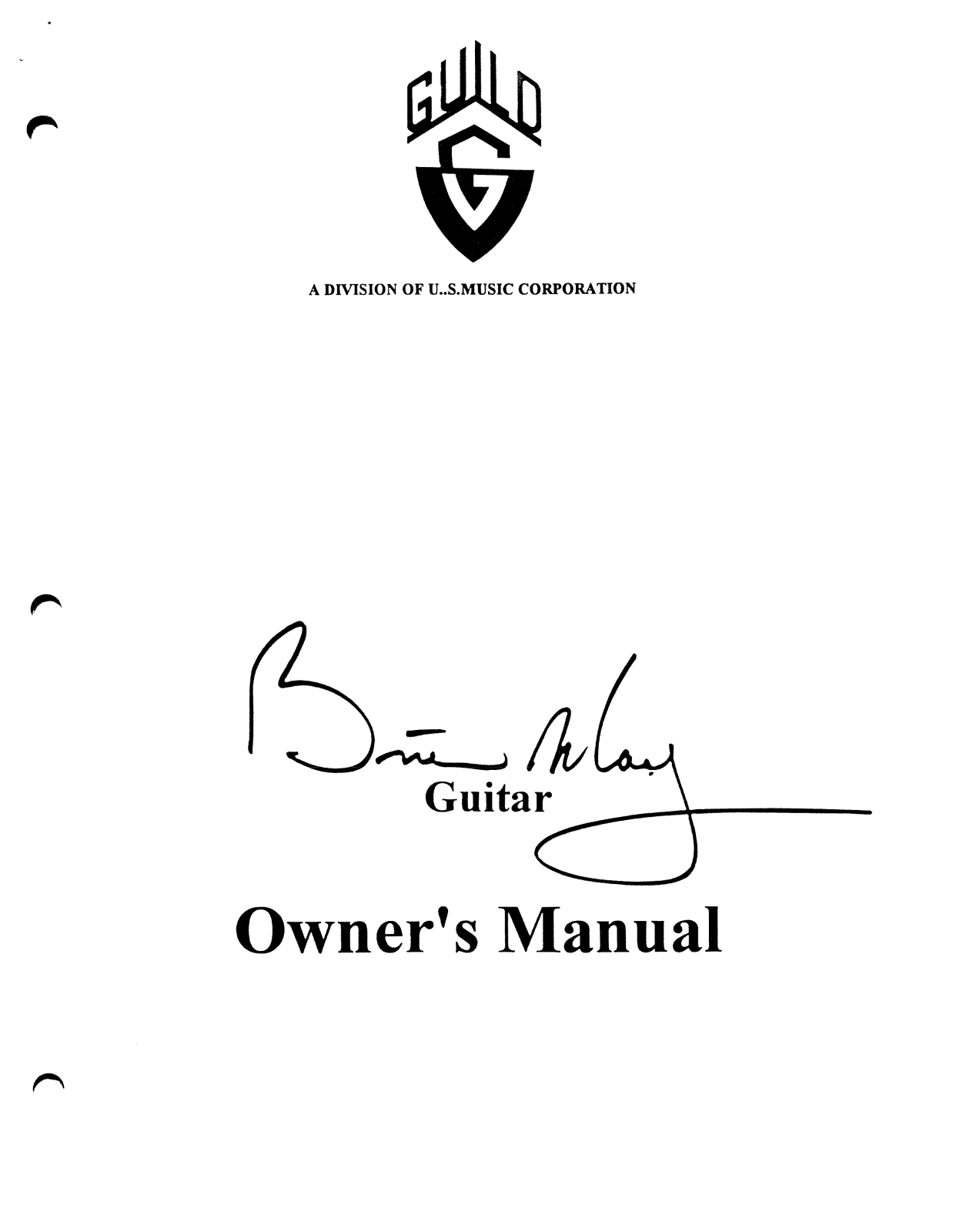 Fender BRIAN MAY User Manual