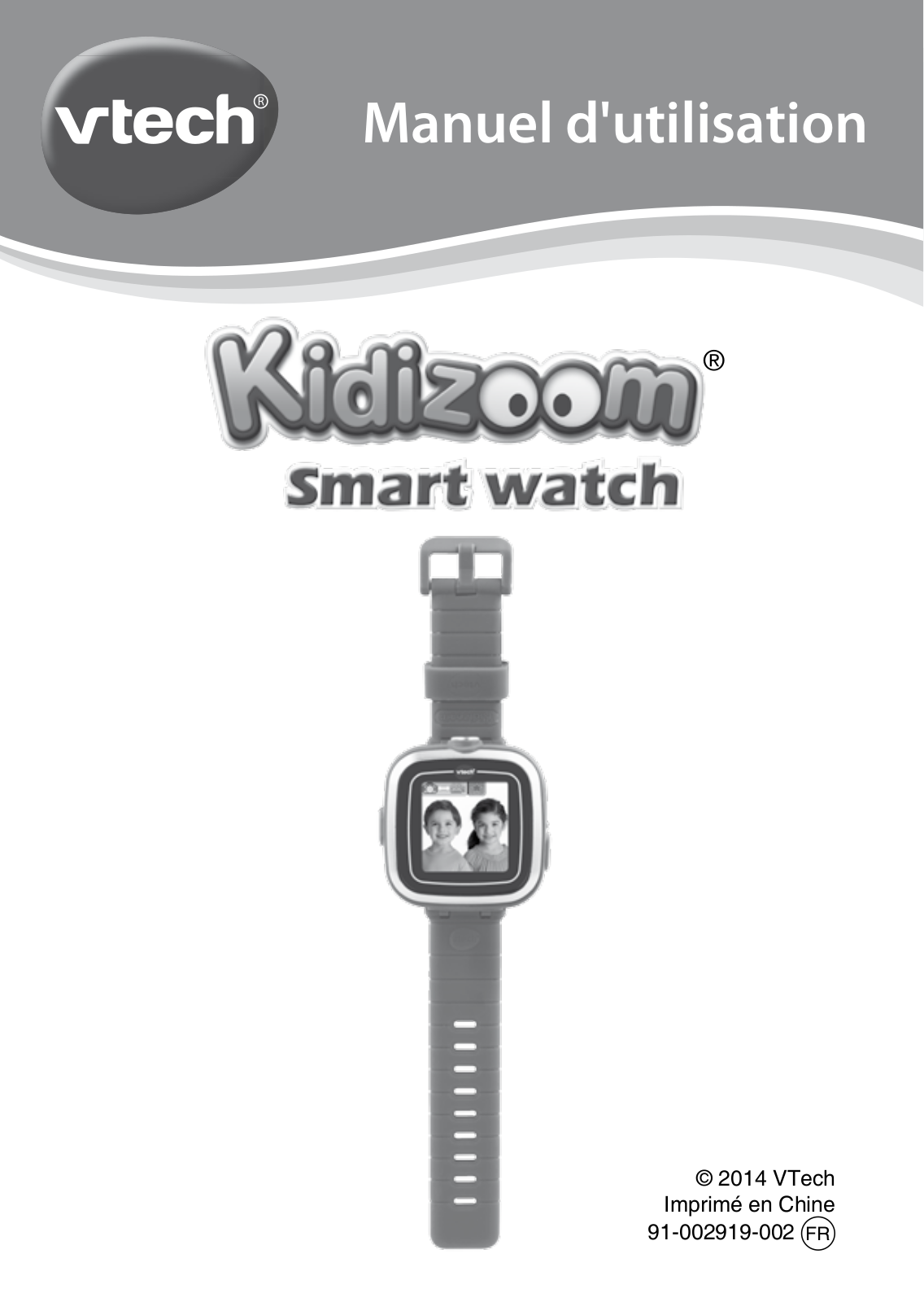 VTECH Kidizoom SmartWatch Instruction Manual