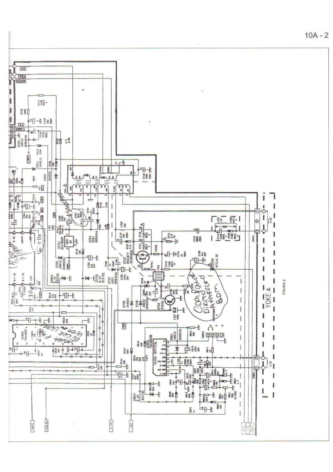 PHILCO PCM 2044, PCM2046, PCM1446, PCM2146 Schematic