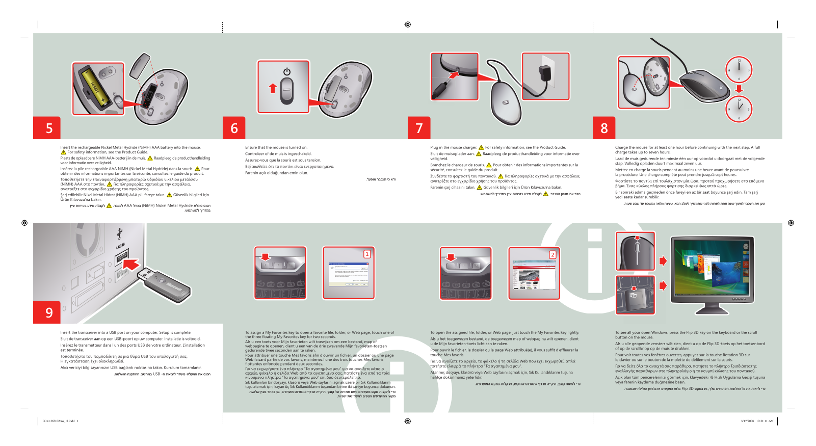 Microsoft WIRELESS LASER DESKTOP 7000 DATASHEET