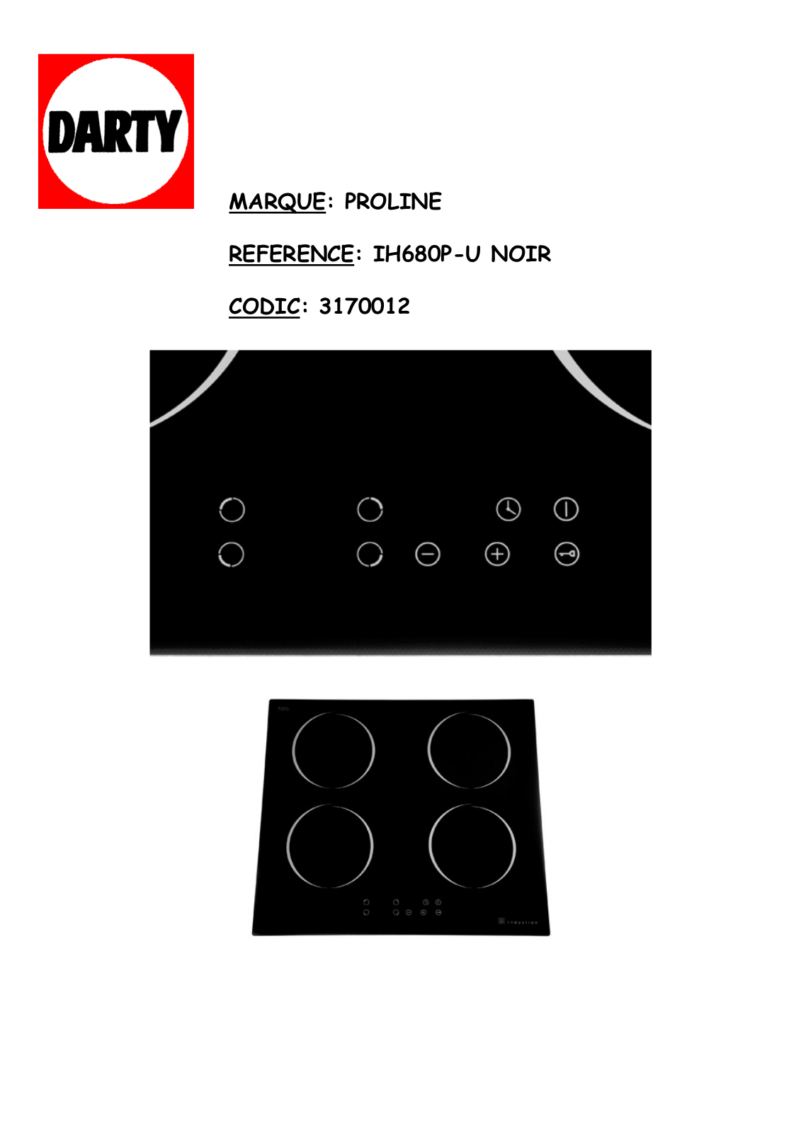 PROLINE IH680P-U User Manual