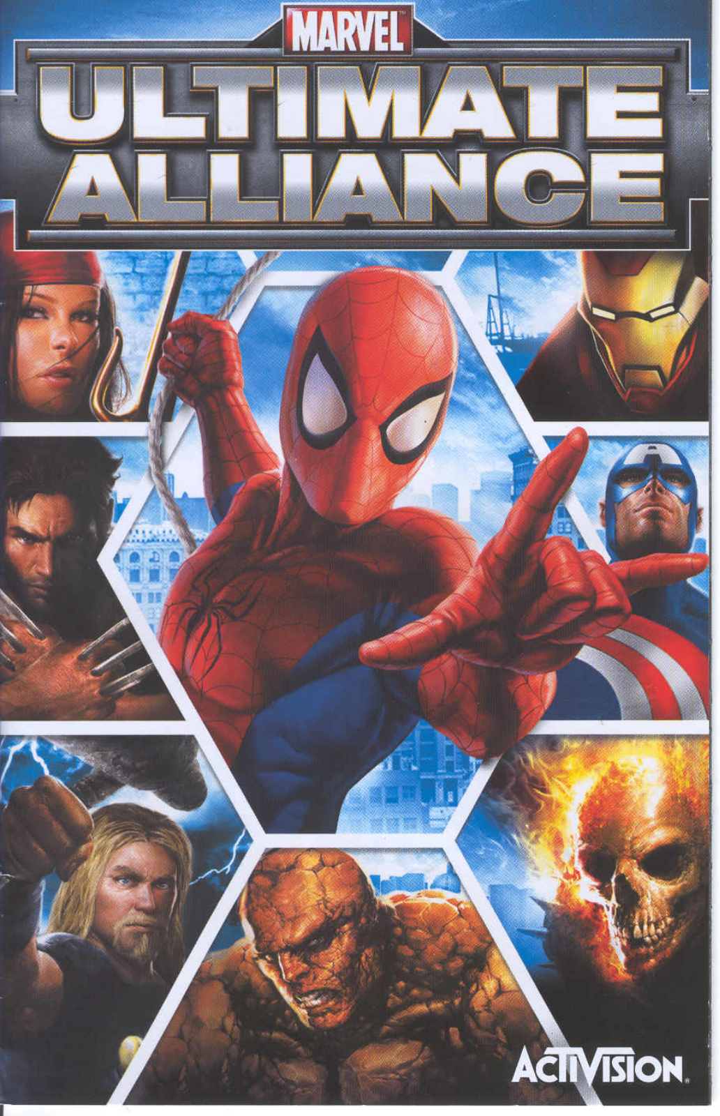 Games PS2 MARVEL-ULTIMATE ALLIANCE User Manual