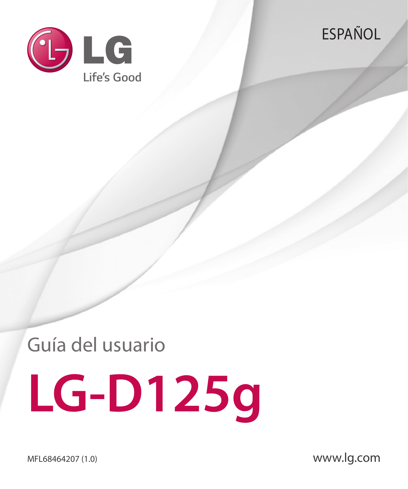 LG LGD125G Owner's manual