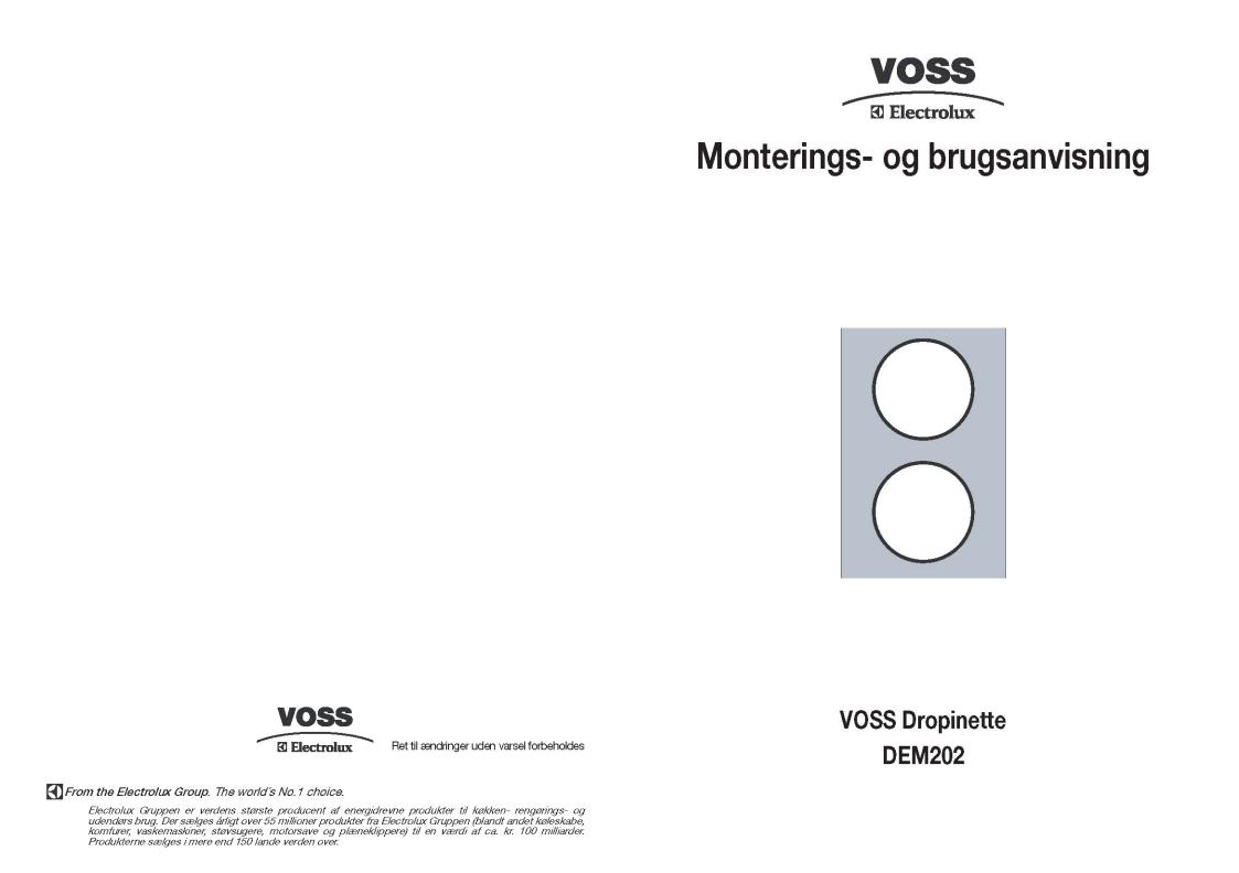 Voss DEM202-0, DEM202-1 User Manual