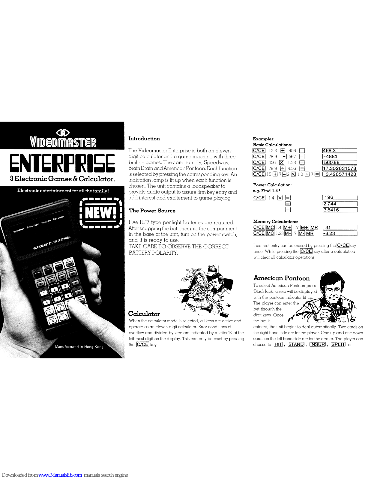 Waddington Videomaster Enterprise User Manual