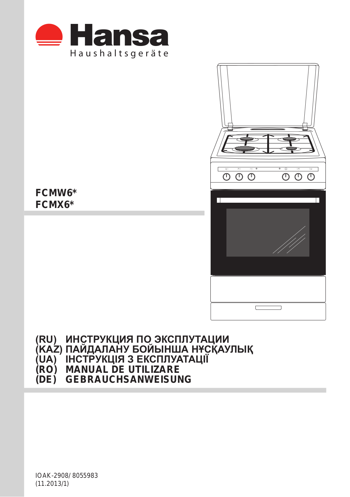 Hansa FCMX 64040 User manual