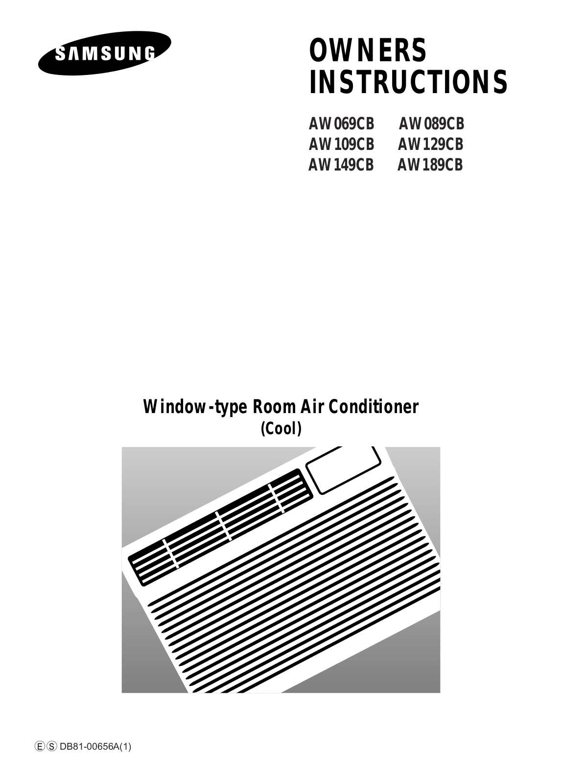 Samsung AW069CB, AW089CB User Manual