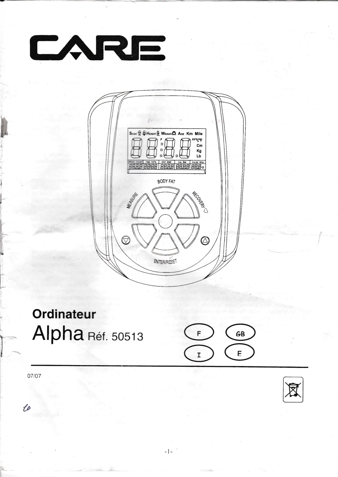 CARE Alpha User Manual