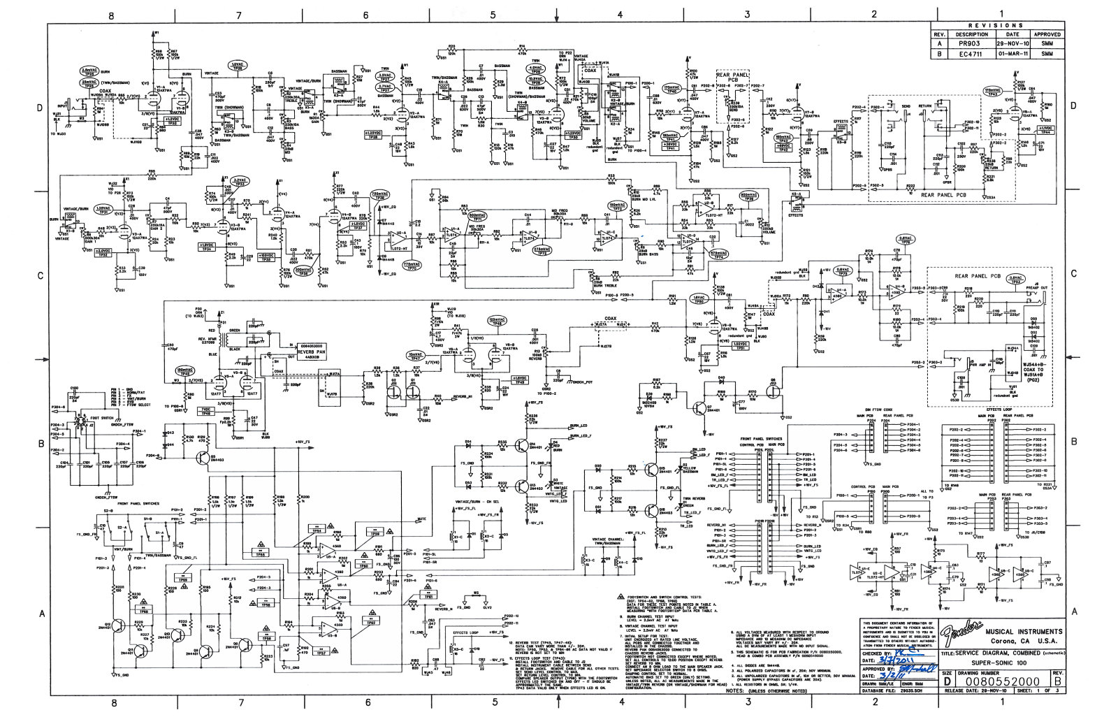 Fender Super-Sonic-100-2011 Schematic