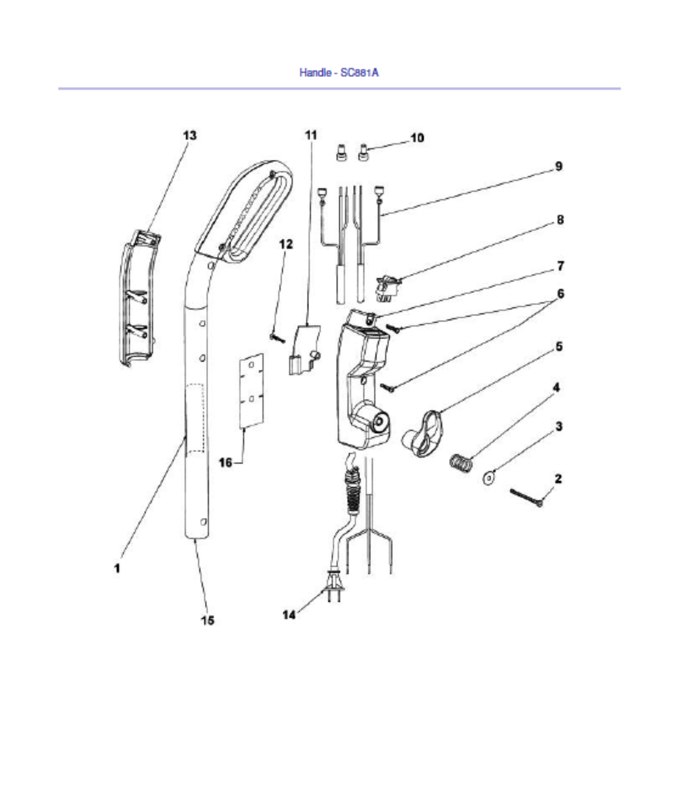 Sanitaire Sc881a Owner's Manual