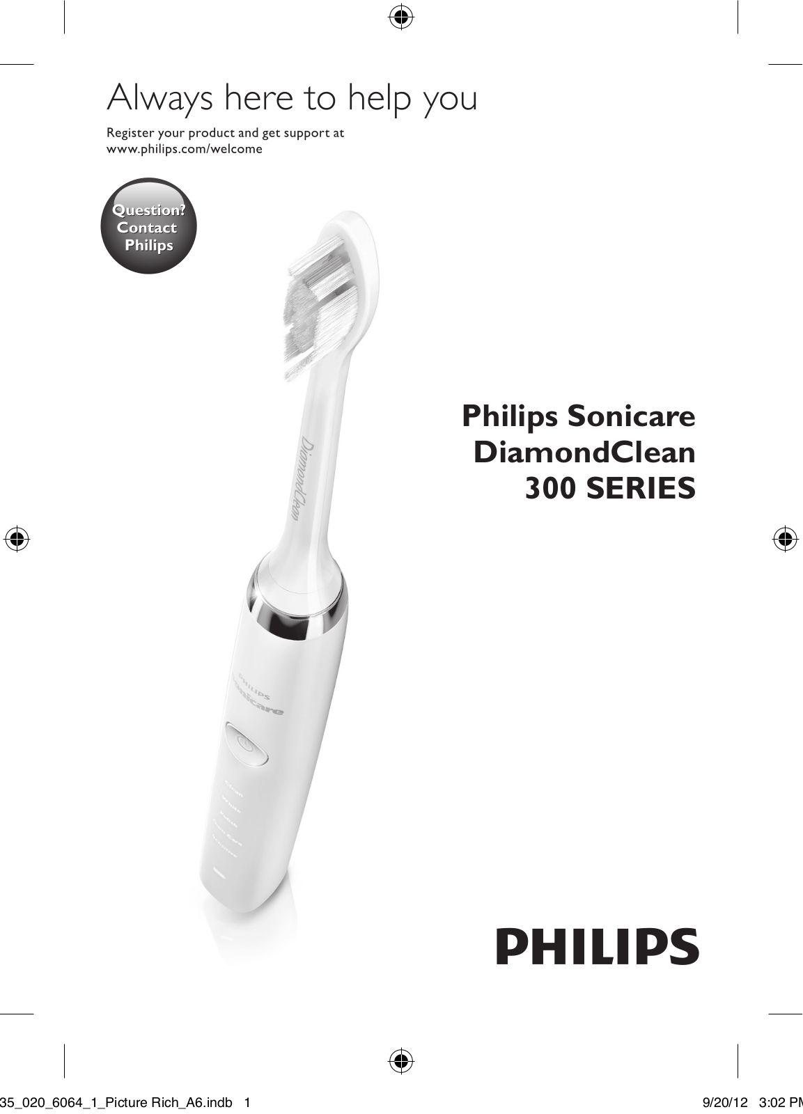 Philips HX6064/33 User Manual