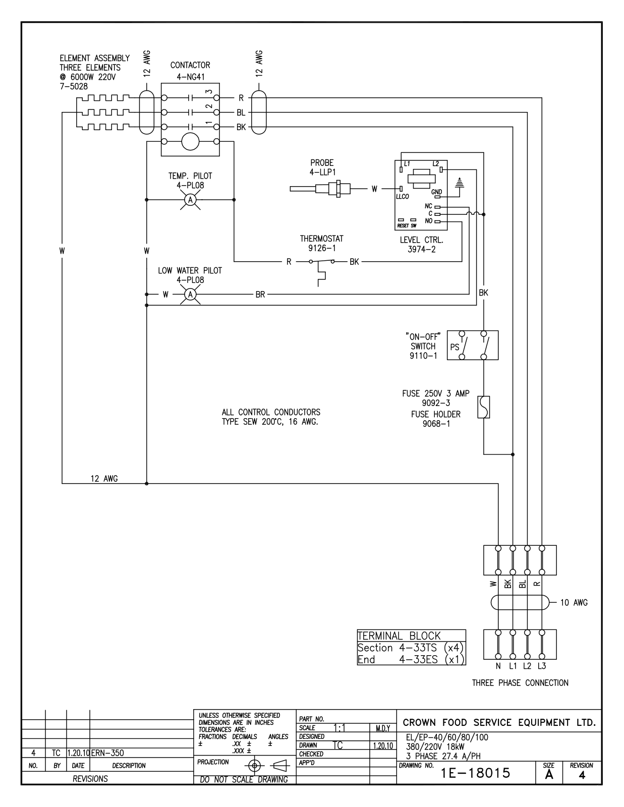 Intek EL-EP-40 380-220V 18 kW, EL-EP-60 380-220V 18 kW, EL-EP-80 380-220V 18 kW, EL-EP-100 380-220V 18 kW Service Manual