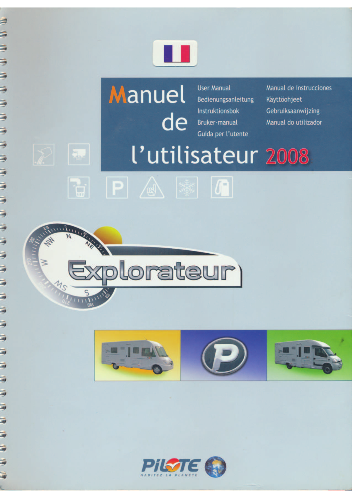 PILOTE EXPLORATEUR 733 User Manual