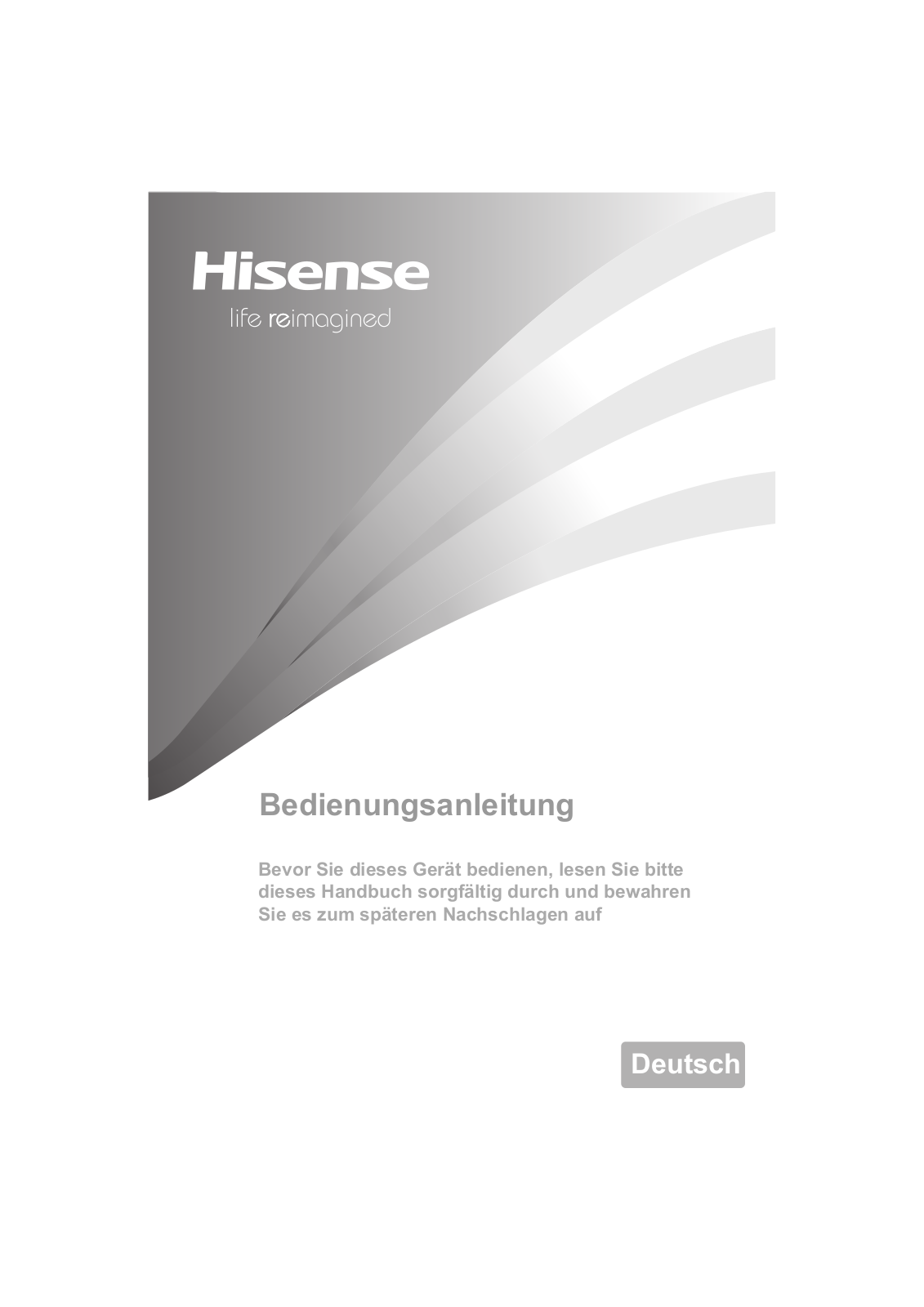 Hisense FV191N4AW2 operation manual