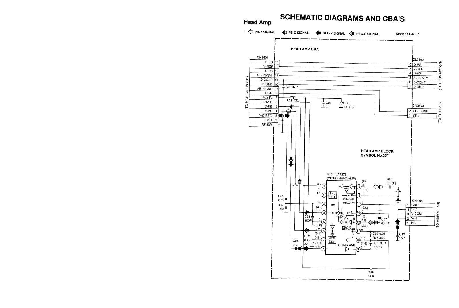 Funai V-8008CM Schematics