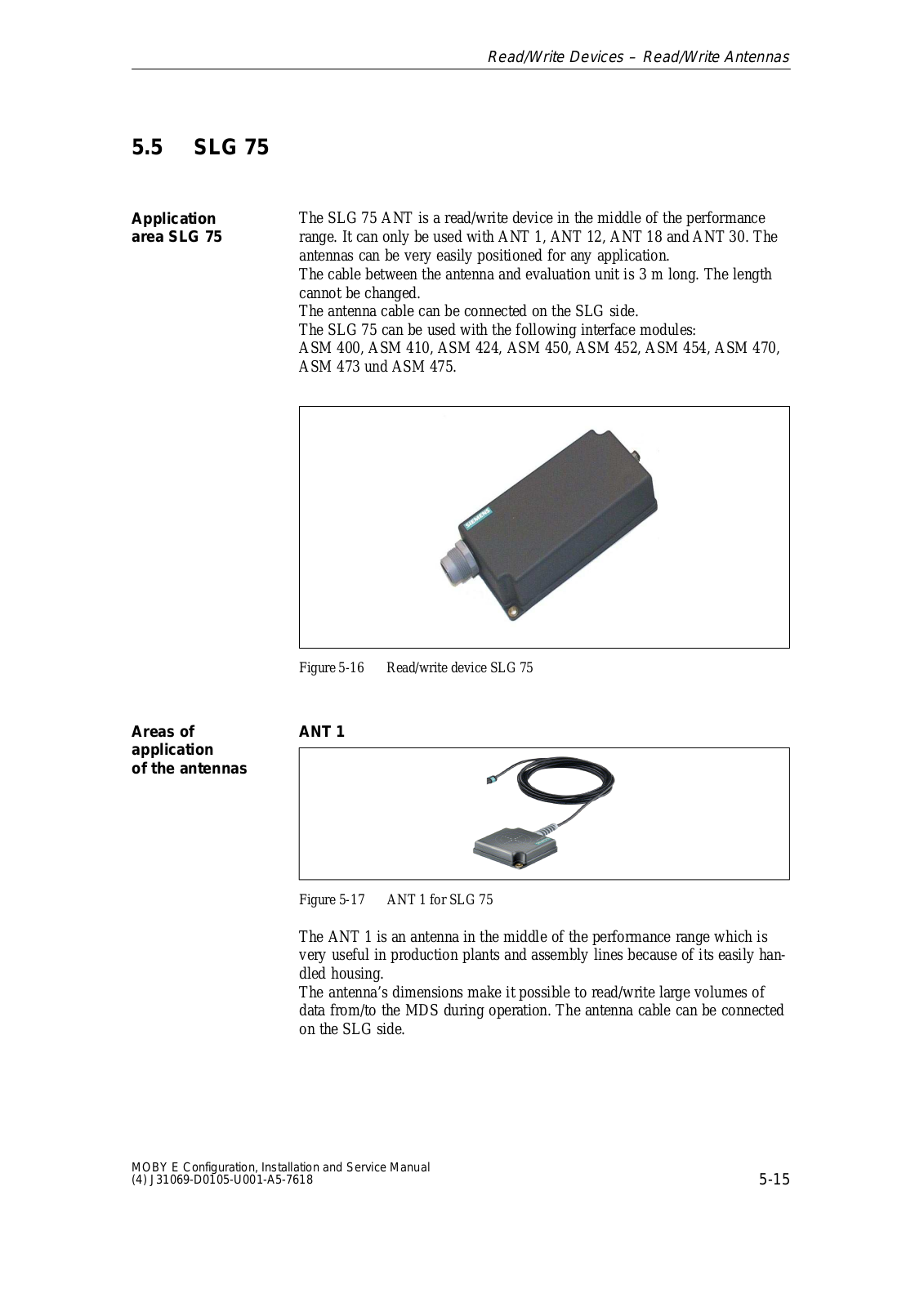 Siemens MOBYE-SLG75 Users Manual