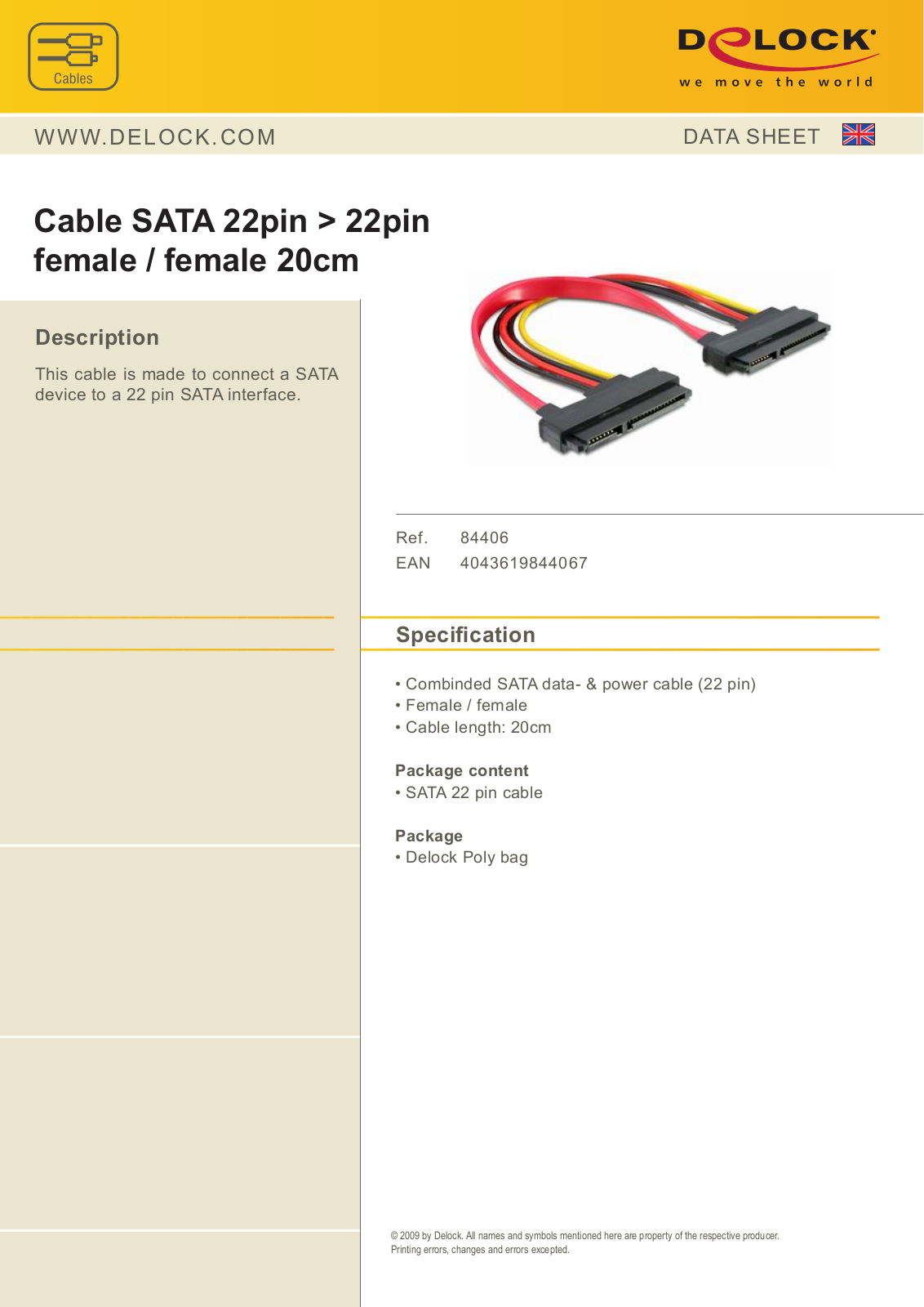 DeLOCK 84406 User Manual