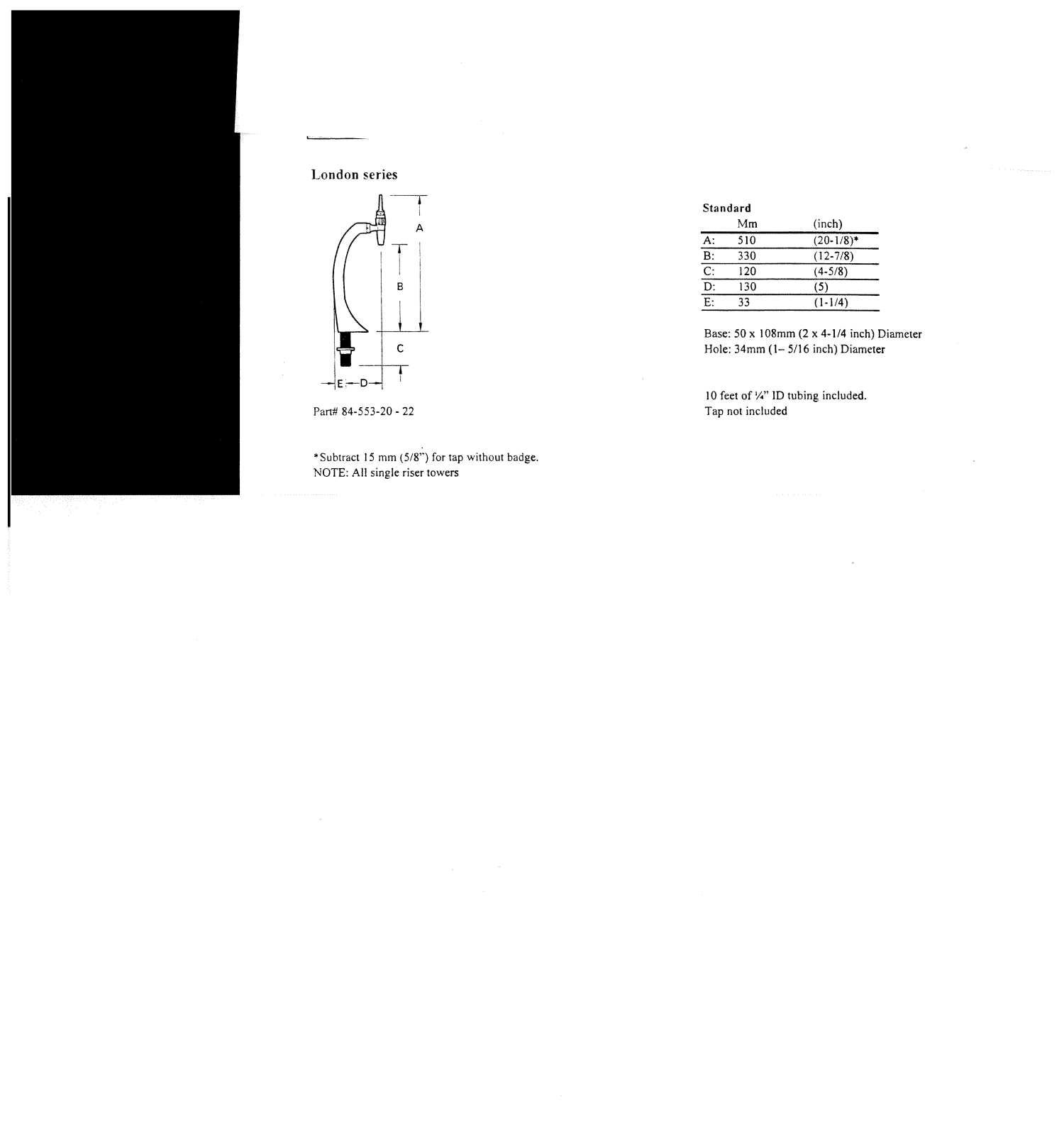 Shurflo Standard London User Manual