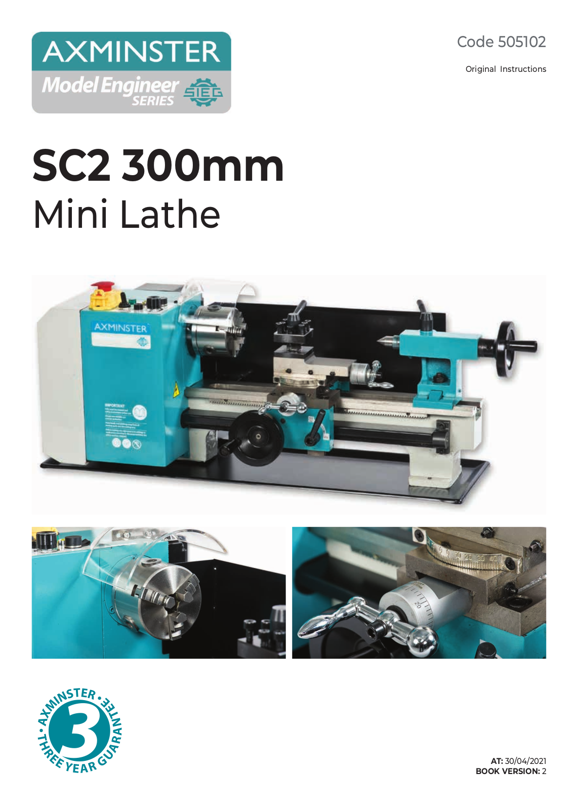 Axminster SC2 User guide - ManualMachine.com