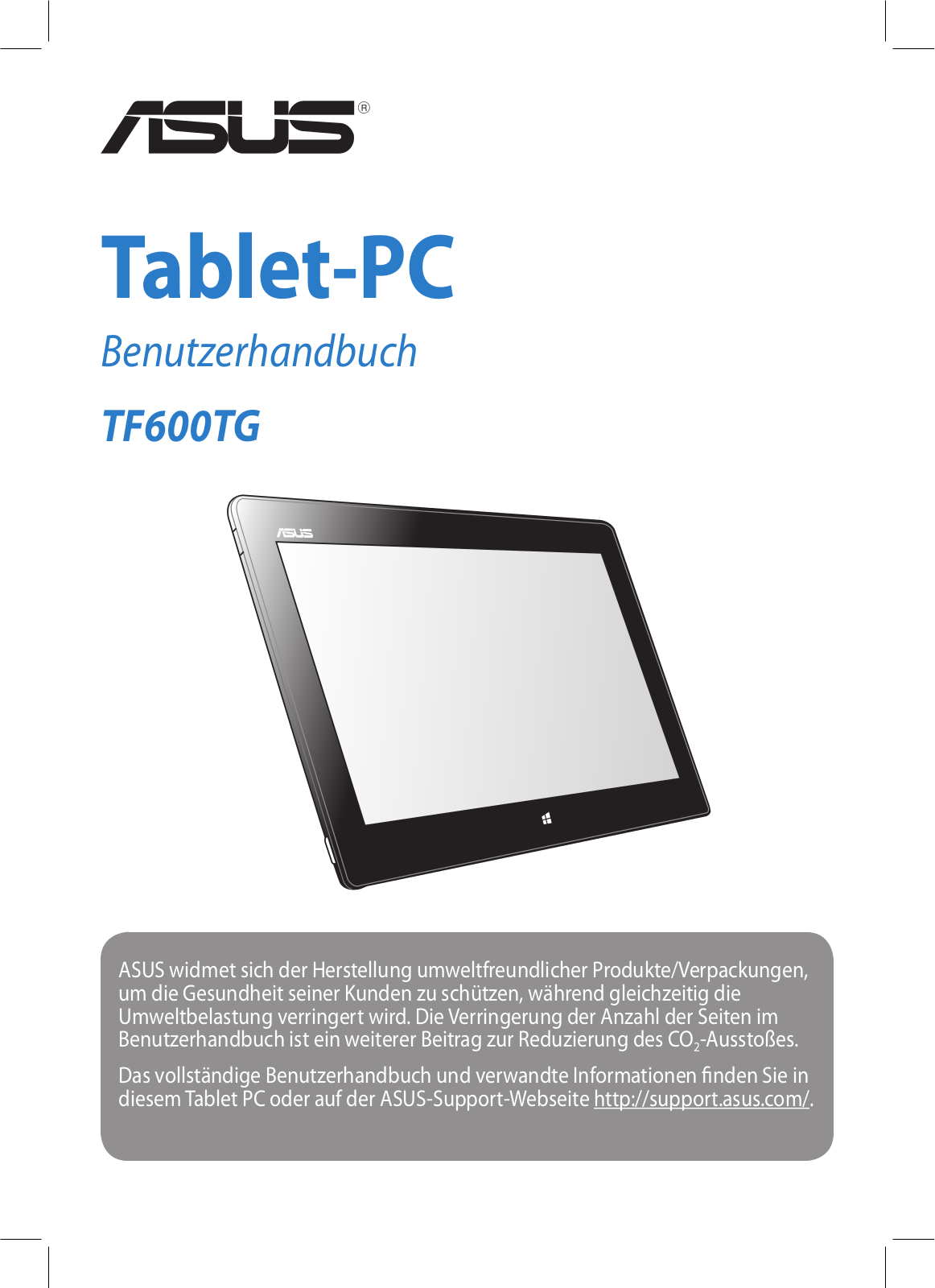 Asus TF600TG User’s Manual