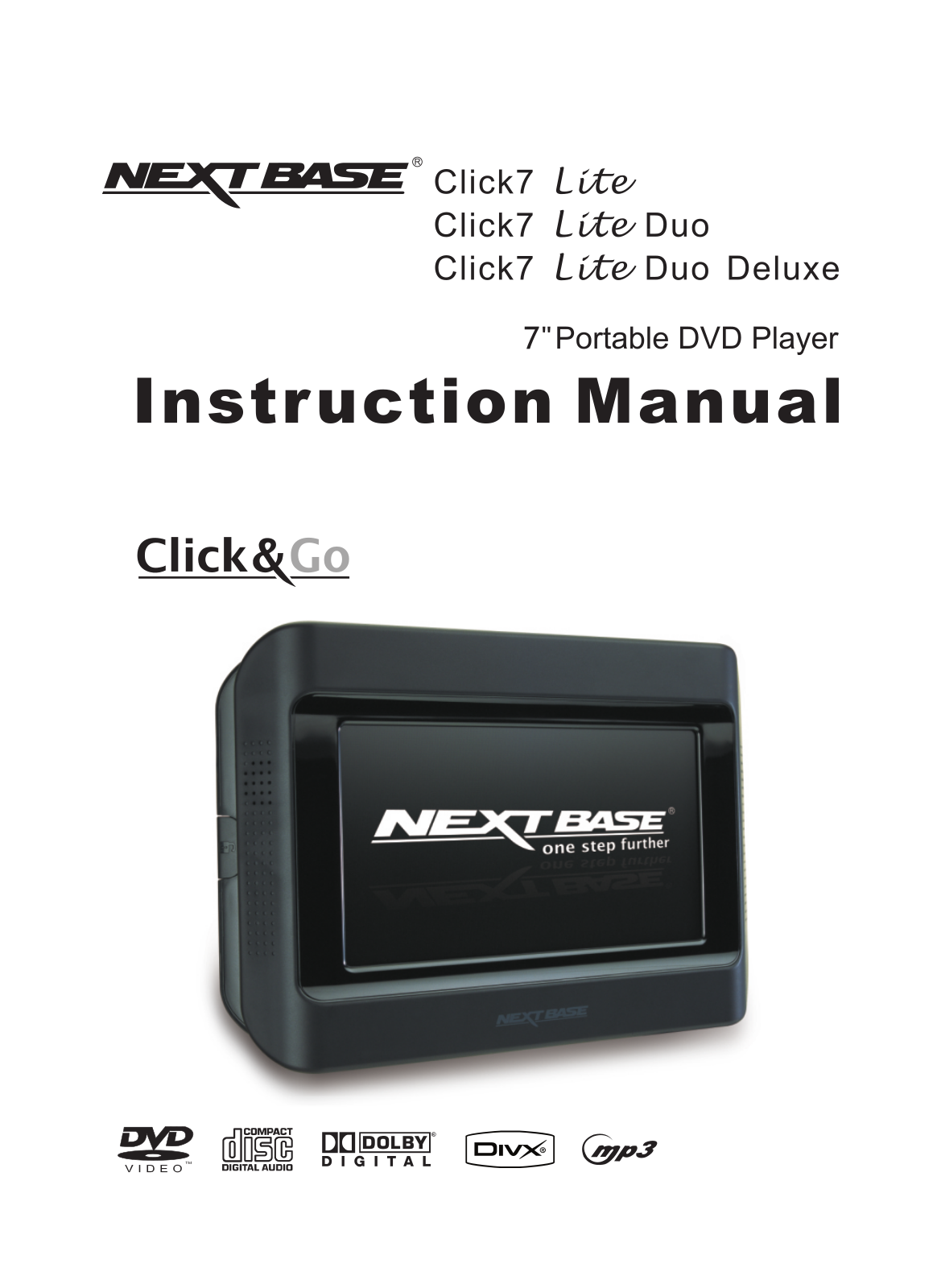 Next base CLICK 7 LITE, CLICK 7 LITE DUO DELUXE, CLICK 7 LITE DUO instruction Manual