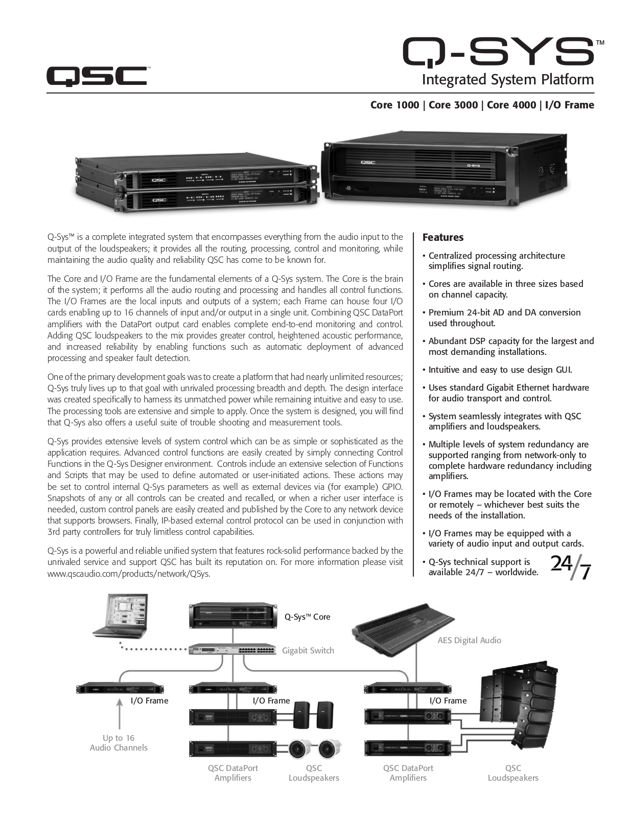 QSC Q-Sys Brochure