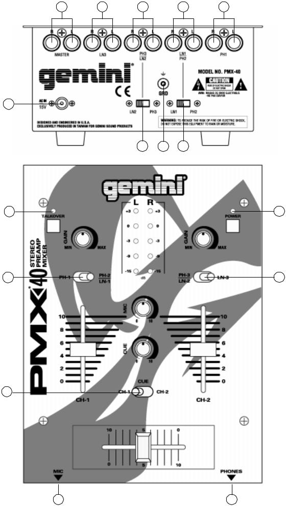 Gemini PMX-40 Manual