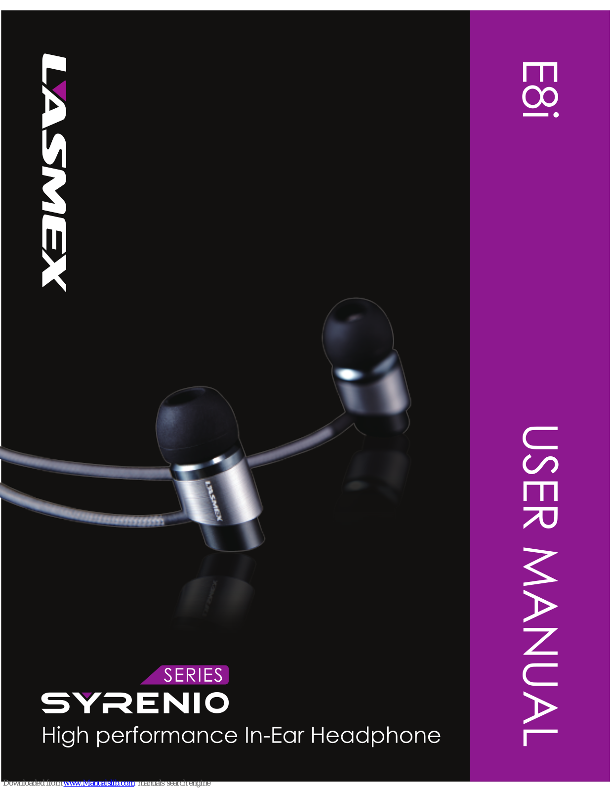 lasmex E8i User Manual - ManualMachine.com