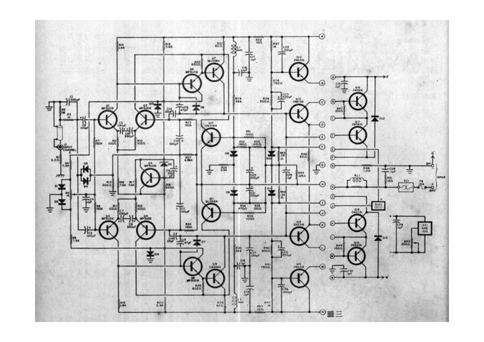 GAS Ampzilla Schematic