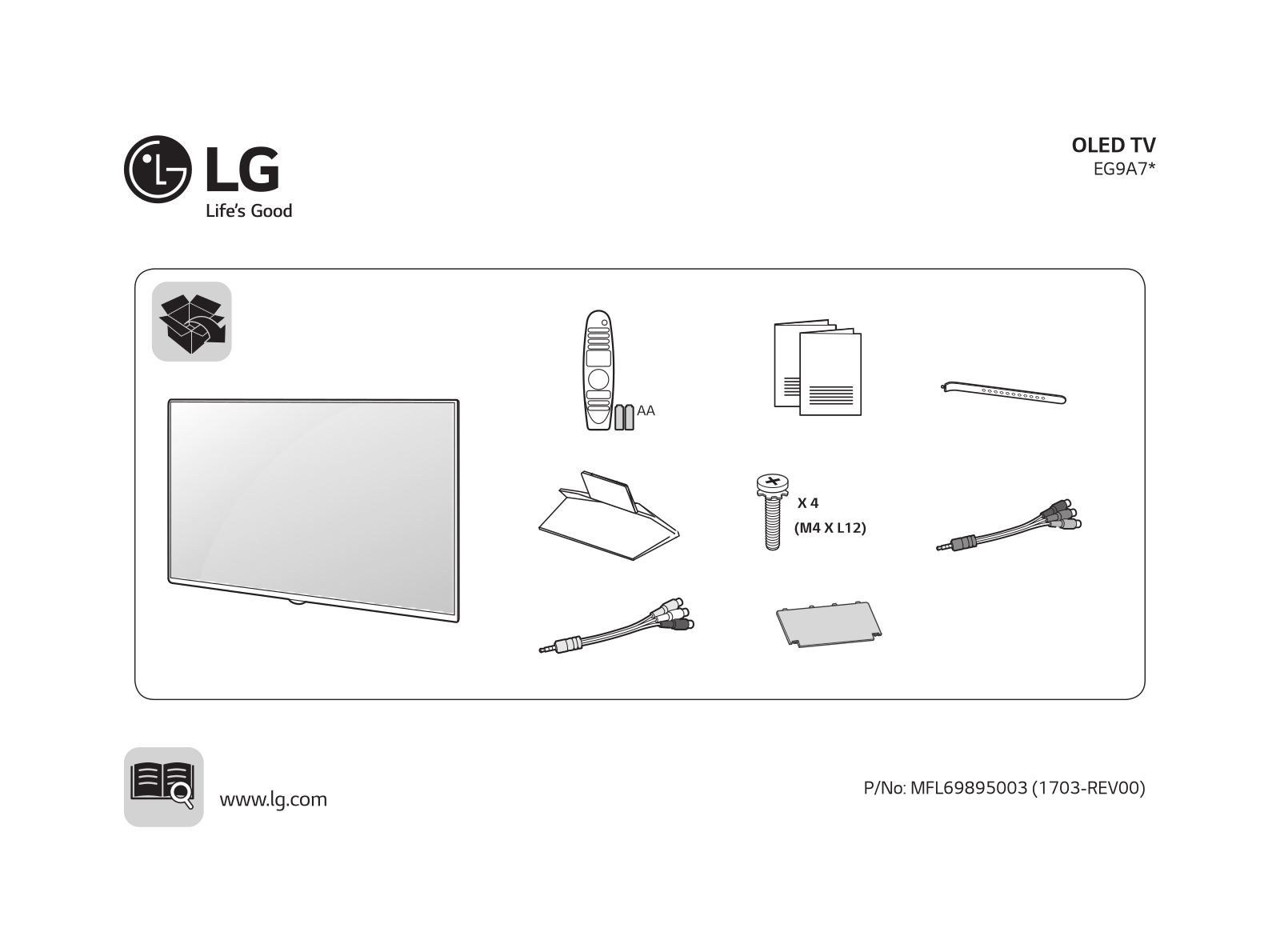 LG 55EG9A7V User guide