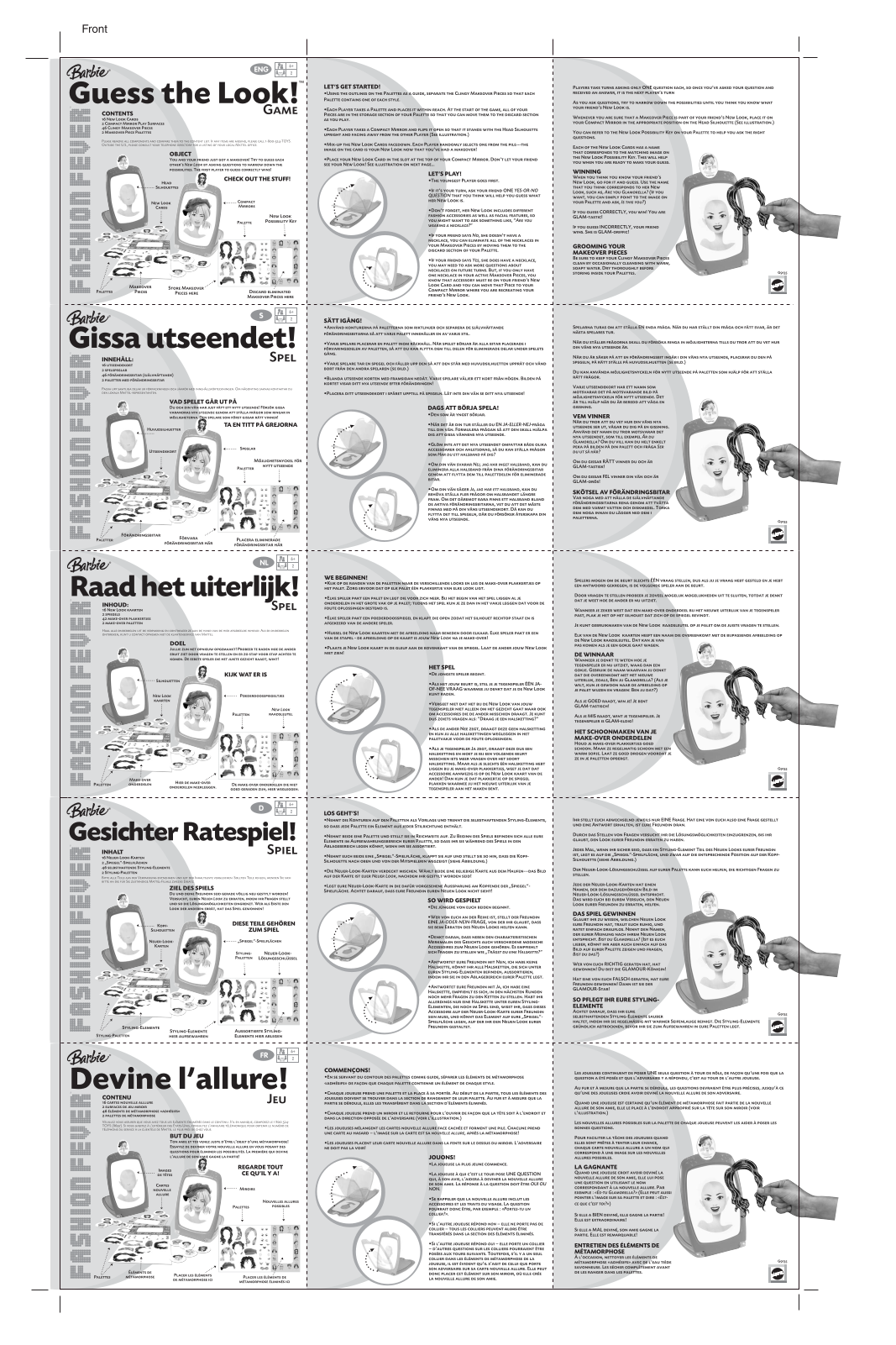 Fisher-Price G9135 Instruction Sheet