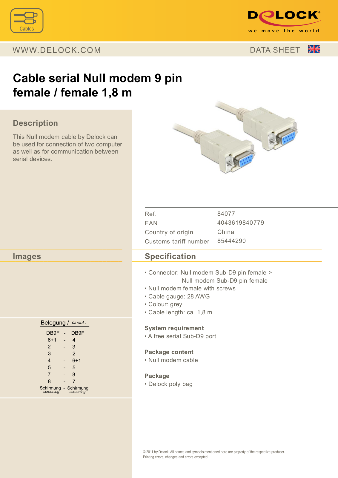 DeLOCK 84077 User Manual - ManualMachine.com