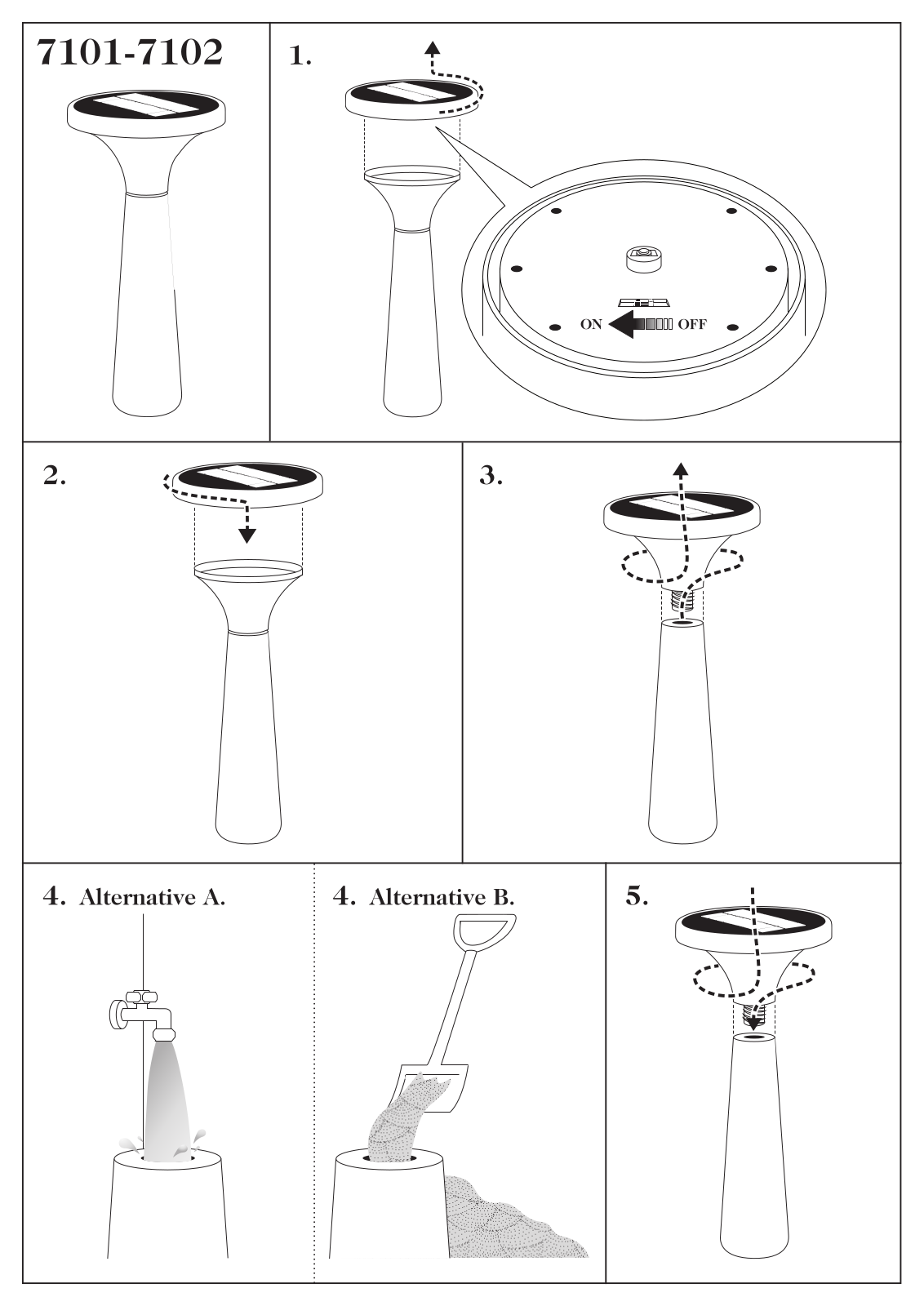 Konstsmide 7101, 7102 Technical Information