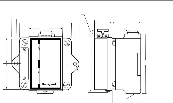 Honeywell T6051, T6052 Catalog Page